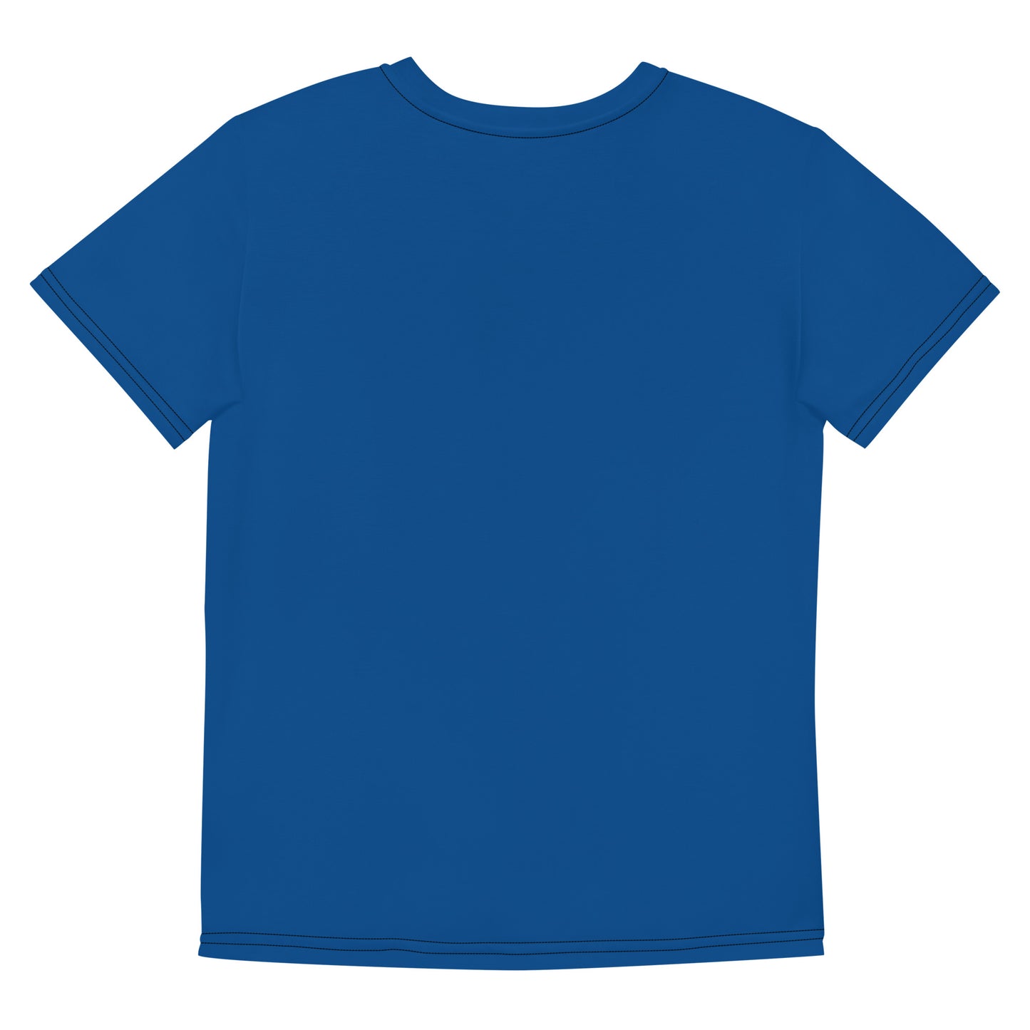 Deep Blue Sublimated Youth crew neck t-shirt