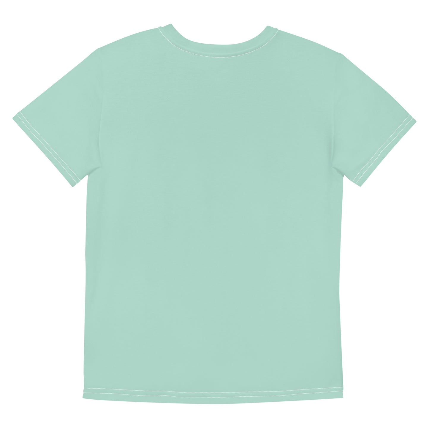 Shallow Blue Sublimated Youth crew neck t-shirt