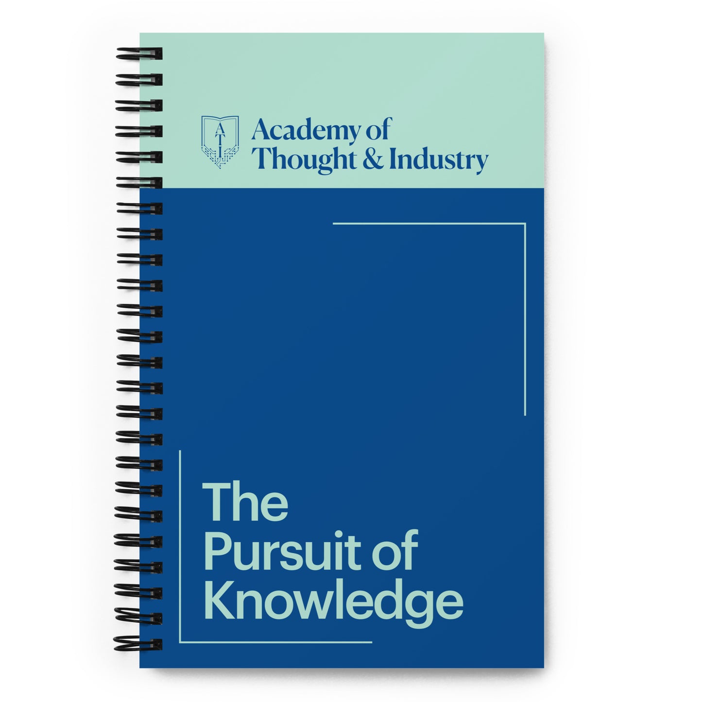 The Pursuit of Knowledge Spiral notebook
