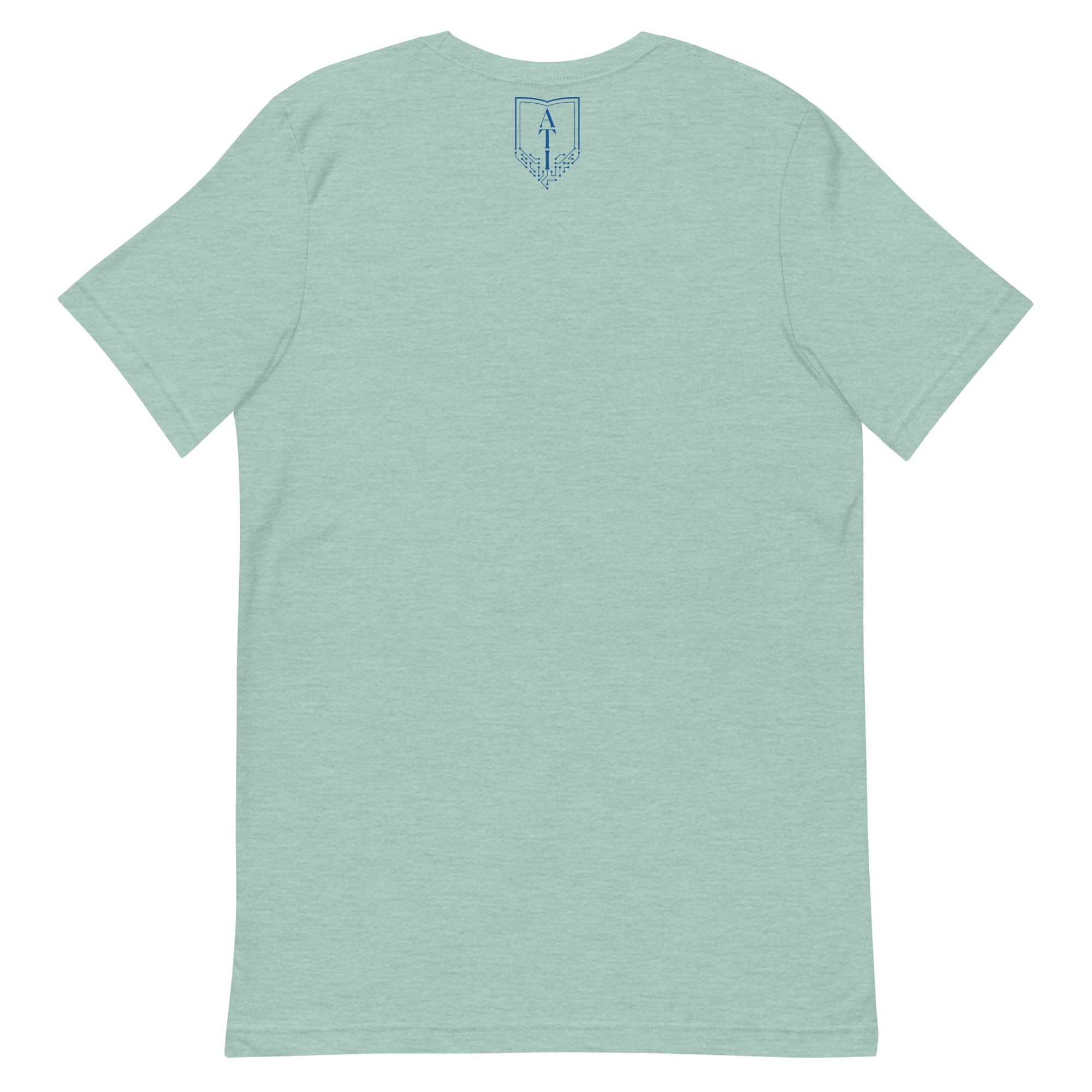 Basic Softness Hi-Lo Shirt in Dusty Blue - Retro, Indie and Unique