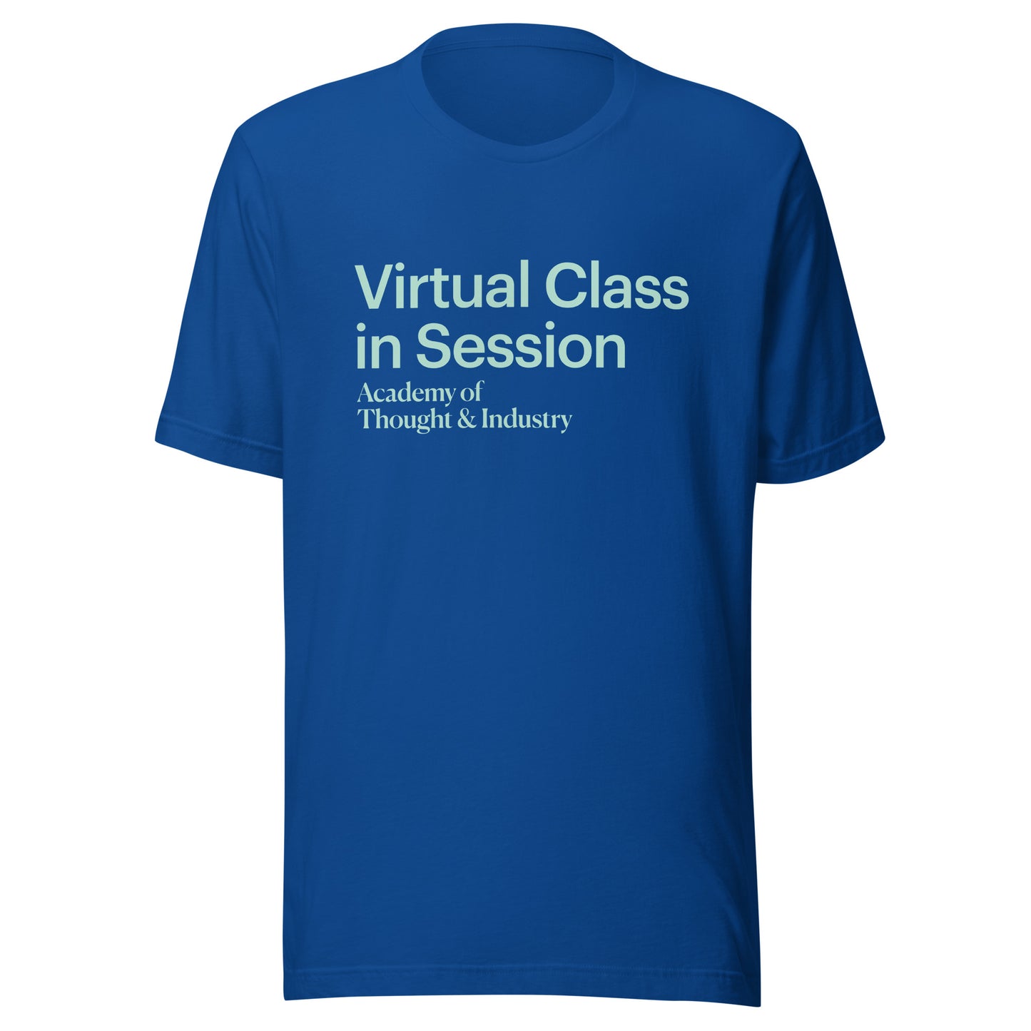 Virtual Class in Session Adult t-shirt